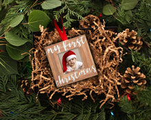 Load image into Gallery viewer, My First Christmas Wooden Ornament
