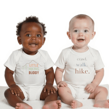 Load image into Gallery viewer, graphic bodysuit | crawl walk hike
