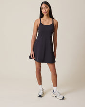 Load image into Gallery viewer, Stevie Active Racerback Nursing Dress | Black