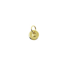 Load image into Gallery viewer, 18k Gold Filled Stamped Tiny Initial Letter Charm