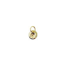 Load image into Gallery viewer, 18k Gold Filled Stamped Tiny Initial Letter Charm