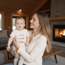 Load image into Gallery viewer, graphic bodysuit | crawl walk hike