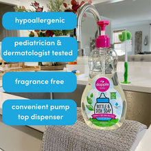 Load image into Gallery viewer, Dapple Baby Bottle & Dish Soap (Fragrance Free) 16.9 oz.