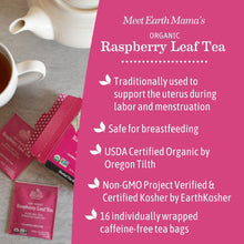 Load image into Gallery viewer, Organic Raspberry Leaf Tea