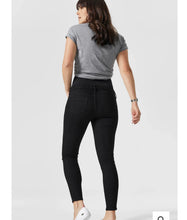 Load image into Gallery viewer, Black Postpartum Skinny Jeans- M