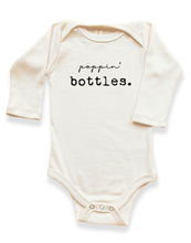 Load image into Gallery viewer, Poppin Bottles Organic Baby Bodysuit Long Sleeve