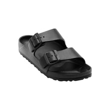 Load image into Gallery viewer, Black Slide Sandal