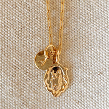 Load image into Gallery viewer, 18k Gold Filled Stamped Tiny Initial Letter Charm