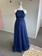 Load image into Gallery viewer, Navy Crossback Gown- X-Small