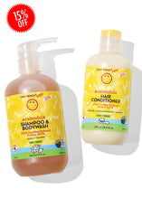 Load image into Gallery viewer, Kids #Calendula™ Shampoo + Conditioner Bundle