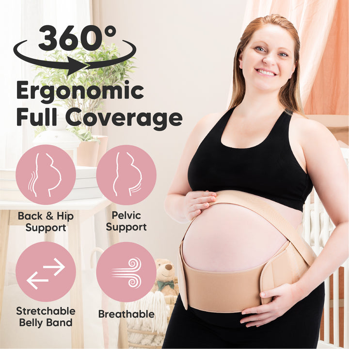 2-in-1 Pregnancy Support Belt – Second Born Maternity Wear