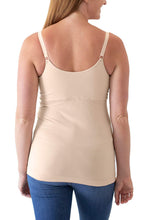 Load image into Gallery viewer, Sublime® Hands-Free Pumping & Nursing Tank- Beige