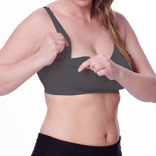 Load image into Gallery viewer, Seamless Nursing Bra- Grey
