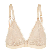 Load image into Gallery viewer, Lace Nursing Bralette (Nude)