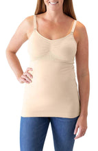 Load image into Gallery viewer, Sublime® Hands-Free Pumping & Nursing Tank- Beige