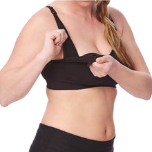 Load image into Gallery viewer, Seamless Nursing Bra- Black