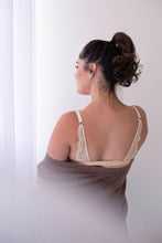 Load image into Gallery viewer, Lace Nursing Bralette (Nude)