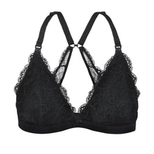 Load image into Gallery viewer, Lace Nursing Bralette (Black)