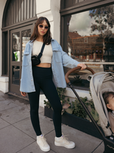 Load image into Gallery viewer, Sublime® Bamboo Maternity &amp; Nursing Longline Bra Top | Oatmeal Heather
