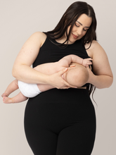 Load image into Gallery viewer, Sublime® Bamboo Maternity &amp; Nursing Longline Bra Top | Black
