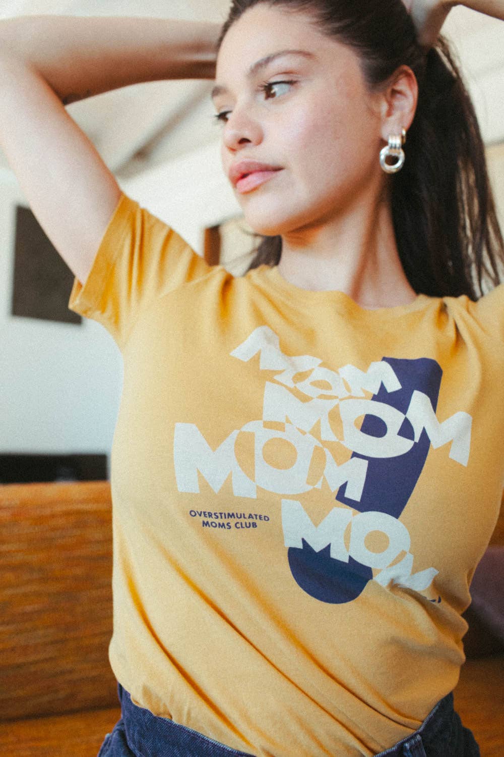 MOM! Overstimulated Moms Club Tee