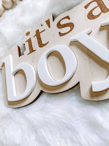 It’s a Boy Sign