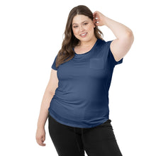 Load image into Gallery viewer, Everyday Nursing &amp; Maternity T-shirt- Navy
