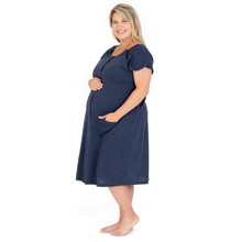 Load image into Gallery viewer, 3 In 1 Universal Labor, Delivery &amp; Nursing Gown- XL/XXL
