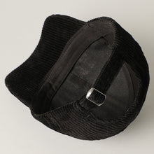 Load image into Gallery viewer, MAMA Corduroy Baseball Cap- Black
