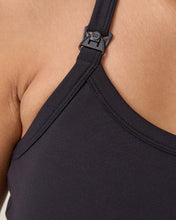 Load image into Gallery viewer, Stevie Active Racerback Nursing Dress | Black
