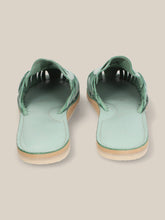 Load image into Gallery viewer, Mint Slip On Huarache Sandal
