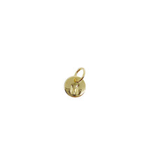 Load image into Gallery viewer, 18k Gold Filled Stamped Tiny Initial Letter Charm
