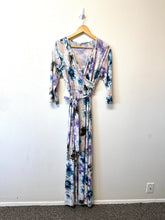 Load image into Gallery viewer, Floral Wrap Gown- XL
