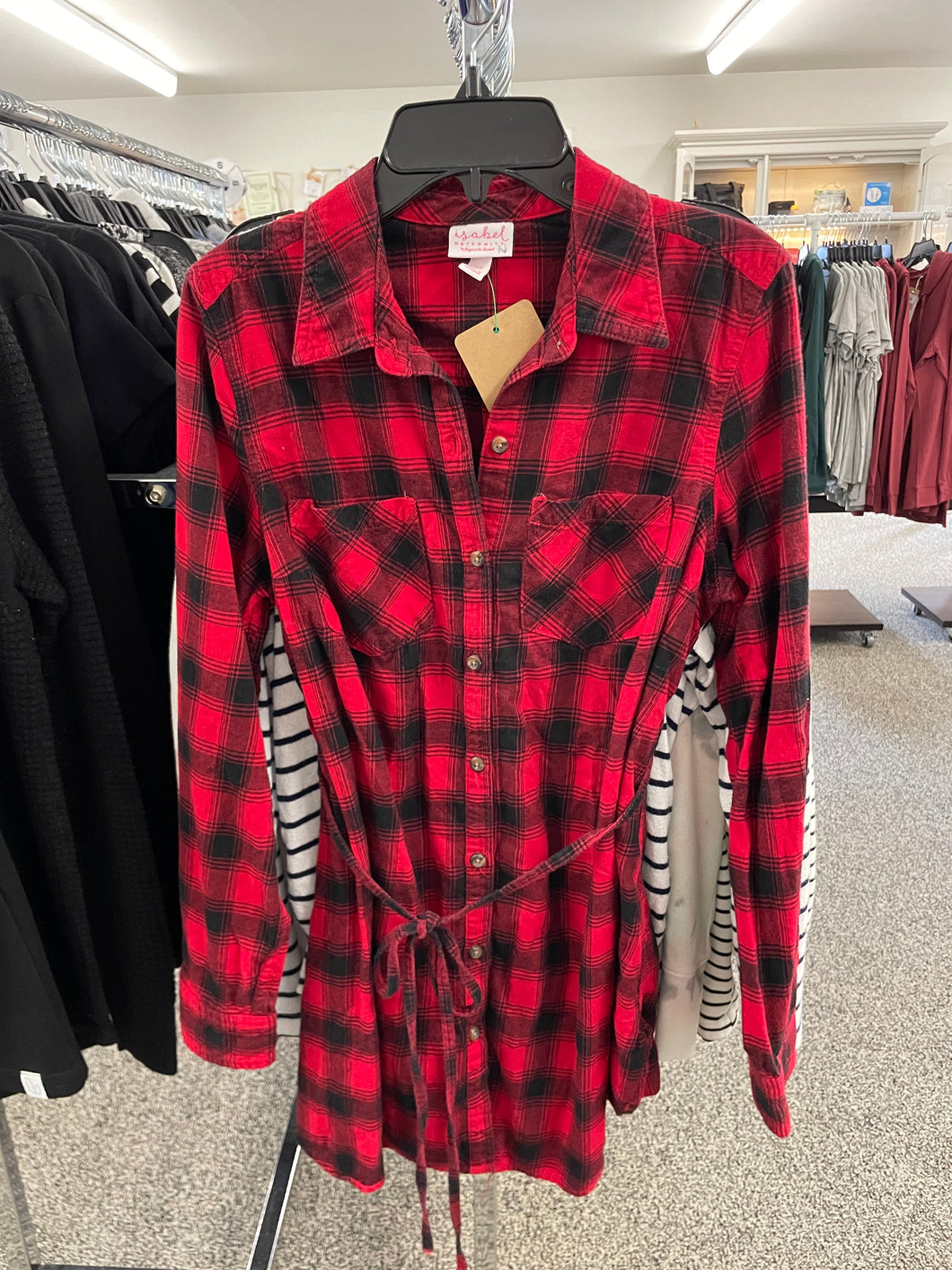 Red Flannel- XS