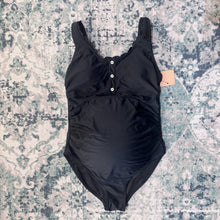 Load image into Gallery viewer, One Piece Swimsuit with Scalloped Edging and Cutout - M
