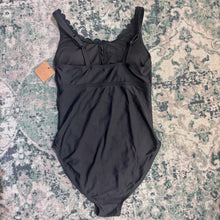 Load image into Gallery viewer, One Piece Swimsuit with Scalloped Edging and Cutout - M
