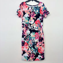 Load image into Gallery viewer, Neon Floral Shift Dress - X- Large
