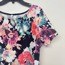 Load image into Gallery viewer, Neon Floral Shift Dress - X- Large

