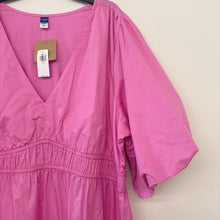 Load image into Gallery viewer, V Neck Balloon Sleeve Maxi Dress - X-Large
