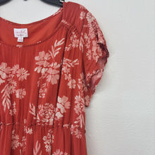 Load image into Gallery viewer, Floral Coral Dress - L
