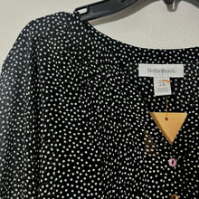 Load image into Gallery viewer, Sheer Polka Dot Blouse - M
