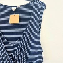 Load image into Gallery viewer, Striped Midi Nursing Dress - L
