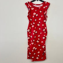 Load image into Gallery viewer, Ruffle Sleeve Floral Fitted Dress - S
