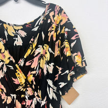 Load image into Gallery viewer, Floral V Neck Dress - L
