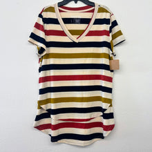 Load image into Gallery viewer, Striped Nursing T-Shirt - L
