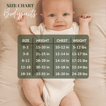 Load image into Gallery viewer, Sun Waves Sand Clay Organic Cotton Short Sleeve Baby Bodysuit
