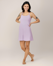 Load image into Gallery viewer, Stevie Active Racerback Nursing Dress | Lavender Mist
