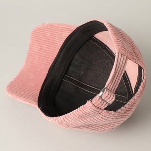 MAMA Corduroy Baseball Cap- Mauve