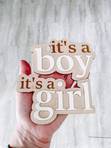 It’s a Boy Sign