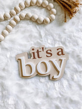 Load image into Gallery viewer, It’s a Boy Sign
